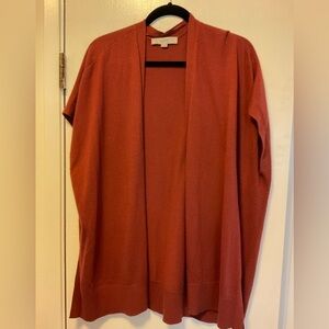 Loft sleeveless sweater vest oversized